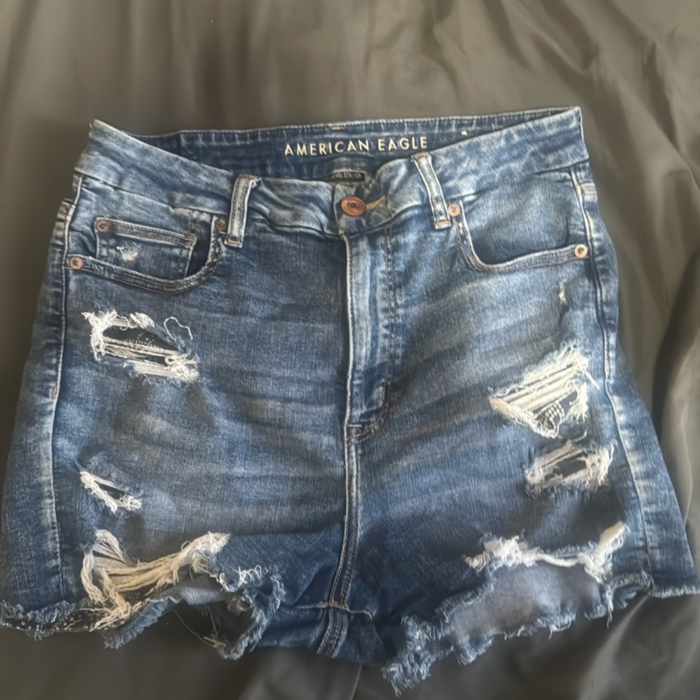 AEO Curvy High Rise Shortie -Size 12